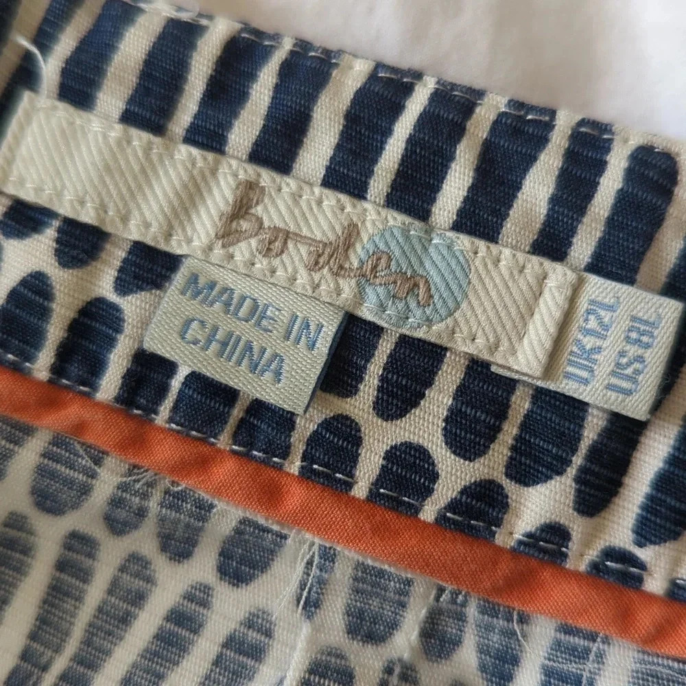 Boden Navy and white Pencil Skirt - Picture 5 of 5